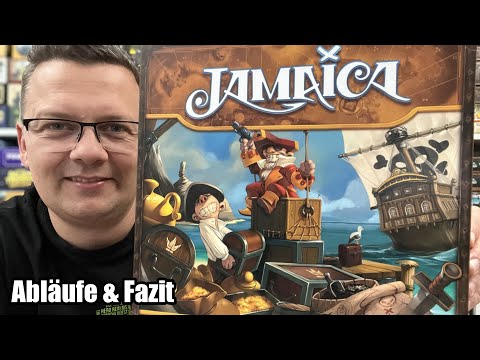 Jamaica (asmodee) - Neuauflage und eines der besten Piratenspiele - ab 8 Jahren