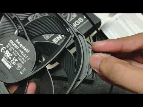 Unboxing be quiet Silent Wings 4
