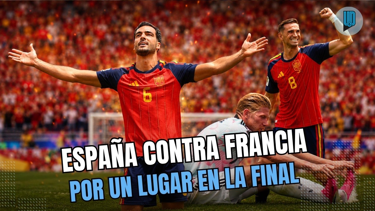 ¡Yamal contra Mbappé! España elimina a Bélgica y enfrentará a Francia en semifinales 🇪🇸
