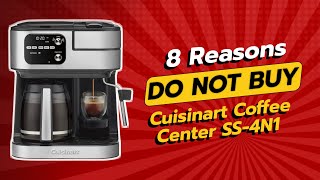 Cuisinart Coffee Center SS-4N1 | 8 Reasons Why You Should Th