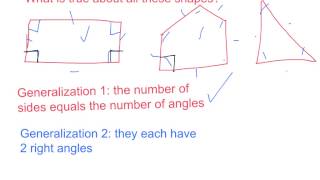 Making generalizations