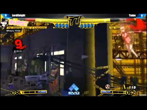 EVO 2013 Persona 4 Arena Finals: Yume (AI) vs. Lord Knight (MT) Winner's Final