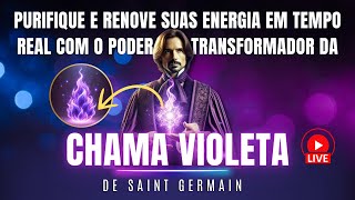 🔮Purifique  sua Energia em Tempo Real com o Poder Transformador da Chama Violeta