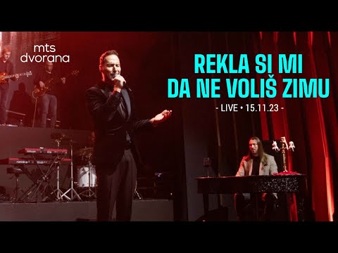 PEDJA JOVANOVIC - REKLA SI MI DA NE VOLIS ZIMU - LIVE - (15.11.23. MTS DVORANA)