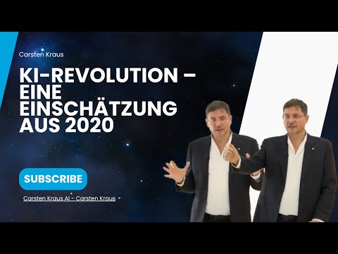 KI wird die Welt verändern: Meine Prognose aus 2020