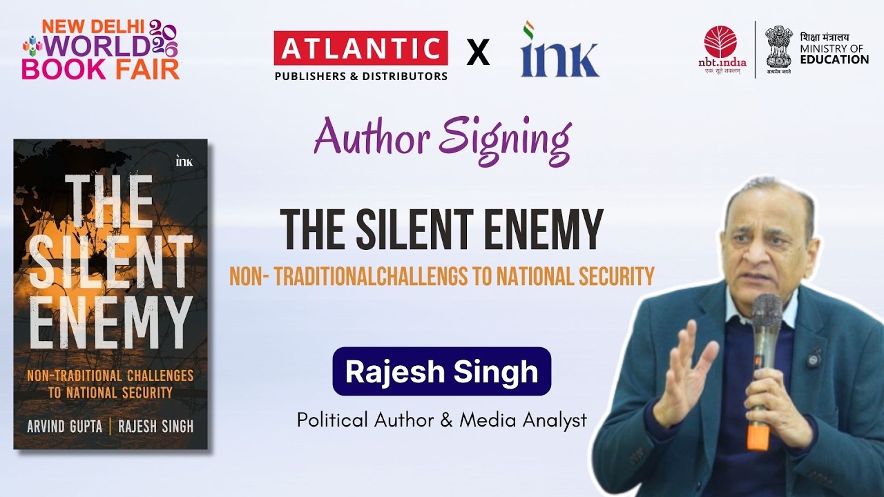 Author Signing with Rajesh Singh – New Delhi World Book Fair 2026