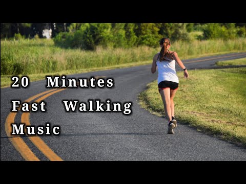 20-minute Fast Walking Music |Walking Music | Jogging music| Workout music | brisk Workout music