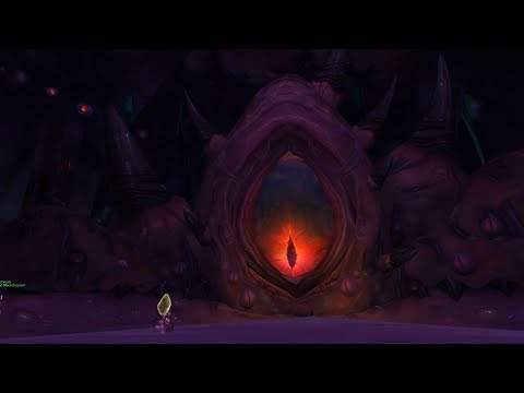 Xal'atath in Patch 8.1.5 (Crucible of Storms Raid Intro)