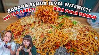 Download lagu SAINGAN GACOAN?! BORONG SEMUA LEVEL WIZZMIE TOTAL 150 CABE?! mp3