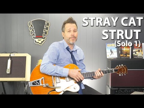 Stray Cat Strut (Solo 1) Guitar Lesson