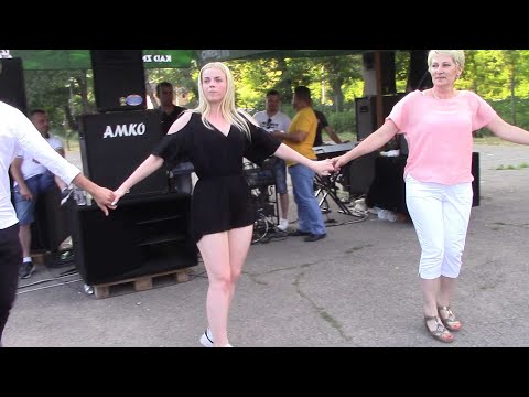 🔴 Jabuka kod Foče - Djevojke s drine kolo vode - Amko Bend - Bosanski teferič