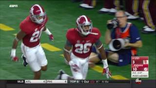 Marlon Humprey&#39;s pick-six - USC vs Alabama