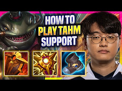 LEARN HOW TO PLAY TAHM KENCH SUPPORT LIKE A PRO! - TL Corejj Plays Tahm Kench Support vs Lux! |
