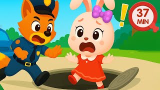 🚨 No Te Acerques a la Alcantarilla | Reglas de Seguridad | Dibujos Animados de Aventuras Policiales