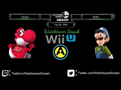 SOS Top 48 WR1 - Goman (Yoshi) Vs. Butter (Luigi)