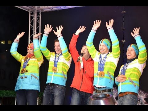 Olympia-Empfang in Berchtesgaden