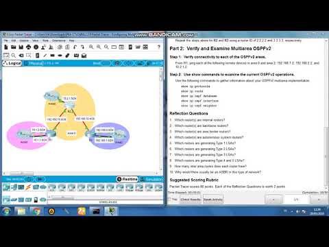 9.2.2.6 Packet Tracer - Configuring Multiarea OSPFv2