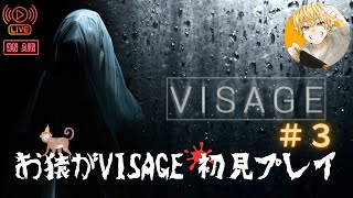 【VISAGE】猿系配信者🐒が完全初見で後悔しながらホラゲーする【ホラゲー】