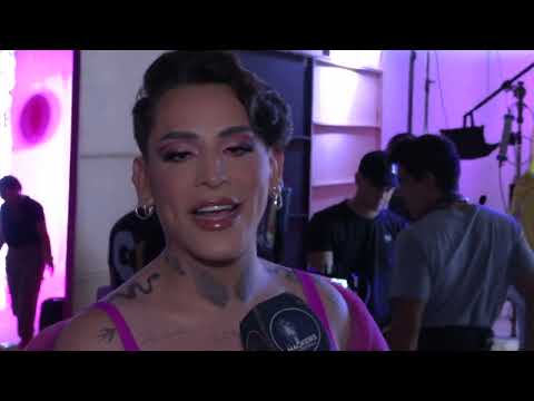 DAYANARA PERALTA RECORDS VIDEO CLIP WITH KUNNO