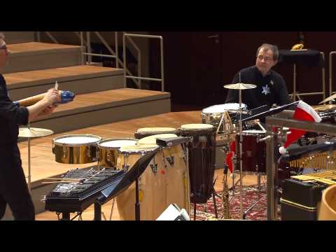 Christmas concert of the Berliner Philharmoniker's percussionists