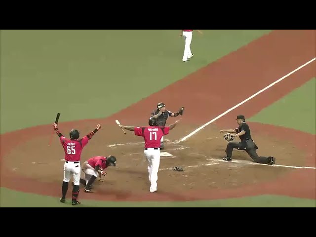 【7回表】マリーンズ・田村の一打で逆転!! 2016/6/25 L-M