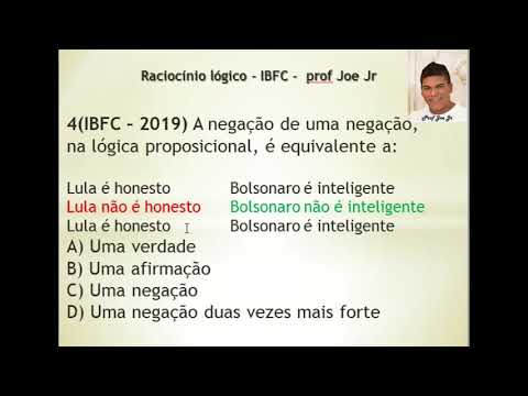 SIMULADO PMBA - IBFC 2020 - QUESTÃO 4(NEGAÇÃO DUPLA)