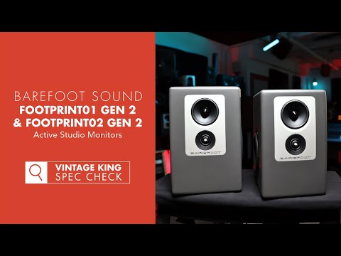 Barefoot Sound Footprint02 Gen2 3-Way Active Studio Monitor - Pair image 9