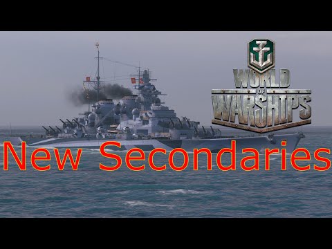 World of Warships- New Secondaries First Impressions