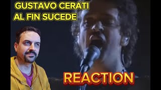Gustavo Cerati - Al Fin Sucede (En Vivo) reaction