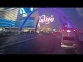 Riding The Deuce From Resorts World To Fremont Plus Walkthrough Las Vegas NV 4K