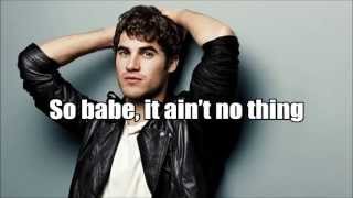 Darren Criss - I Don&#39;t Mind (Lyrics On Screen) [NEW SONG] Listen Up Tour