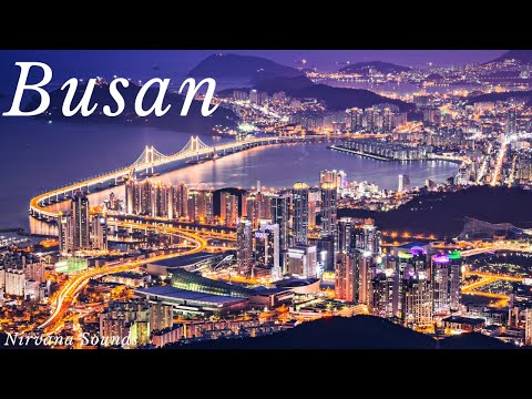 BUSAN South Korea 4K High Definition Scenery Video ♡ Busan City Views, Beaches, Temples, Scenic View