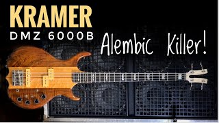 Video thumbnail for Amazing ALUMINUM Neck Kramer DMZ 6000B! by Johan Segeborn