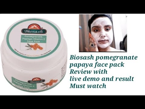 Matte pomegranate papaya vitamin e face pack, 50 gms, 50 g