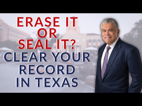 Clear Your Record in Texas | Criminal Record Sealing Explained
