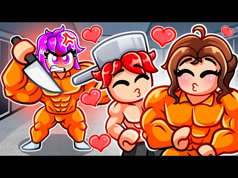 My EX GIRLFRIEND Meets My GIRLFRIEND in Roblox Prison Pump...