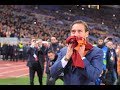 Totti's speech to the Roma fans at the Stadio Olimpico
