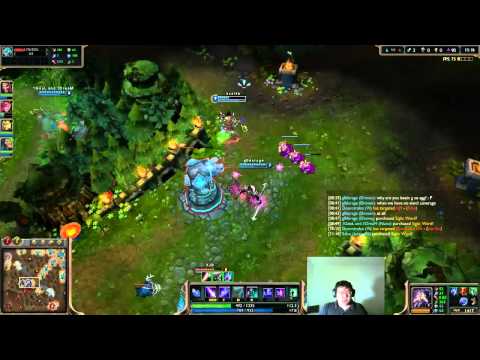 Scarra plays Kassadin vs Katarina mid lane
