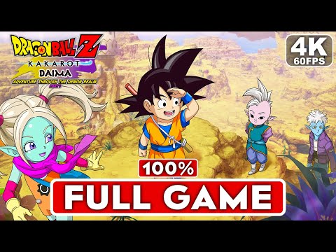 DRAGON BALL Z KAKAROT DAIMA DLC Gameplay Walkthrough FULL GAME 100% [4K 60FPS] - No Commentary