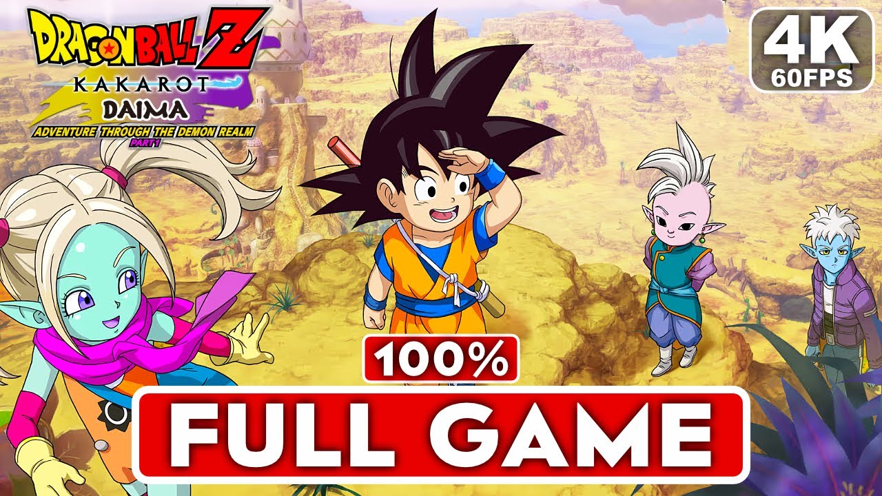 DRAGON BALL Z KAKAROT DAIMA DLC Gameplay Walkthrough FULL GAME 100% [4K 60FPS] - No Commentary