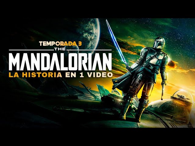 Vídeo relacionado con Star Wars The Mandalorian Season 3 The Return to Mandalore Camiseta, Hombre, Negro, L