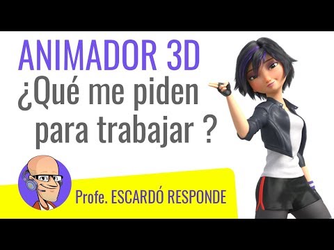 Animador 3D ¿Qué necesito para trabajar en animación?