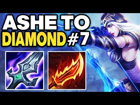 How to play Ashe in low Elo - Ashe Unranked to Diamond #7 | League of Legends