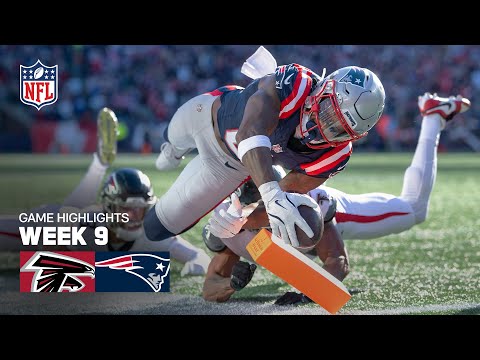 Atlanta Falcons vs. New England Patriots Game Highlights | NFL 2025 Season Week 9