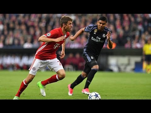 Casemiro vs Bayern Munich (Away) Champions League 2016-17 HD