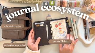 updated journal ecosystem ✨ cozy flip through & chat