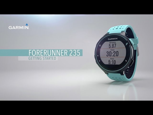 Video Teaser für Forerunner 235: Getting Started with Your Wrist-based HR Running Watch