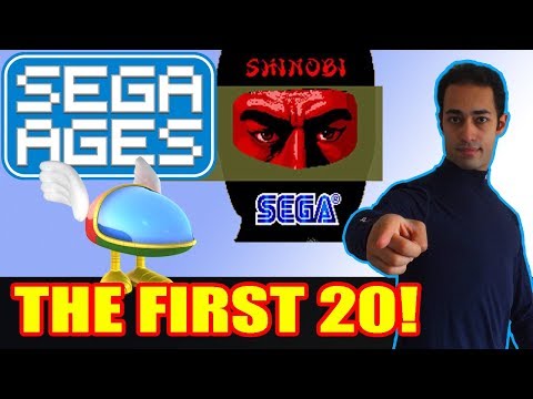 SEGA AGES Shinobi and Fantasy Zone - JJ's FIRST 20