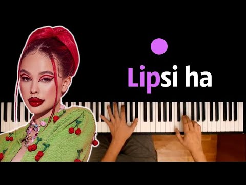 Instasamka - Lipsi ha ● караоке | PIANO_KARAOKE ● ᴴᴰ + НОТЫ & MIDI