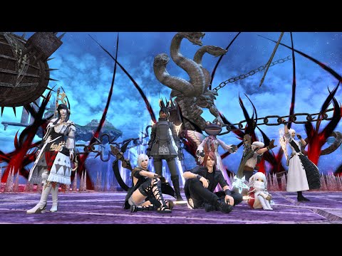 [FFXIV] P4S p2 Final Boss First Clear RPR POV
